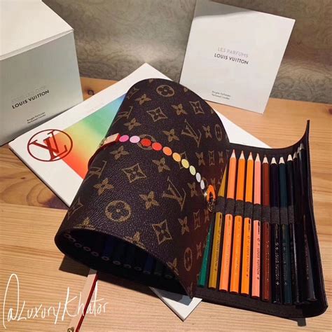 louis vuitton colored pencils